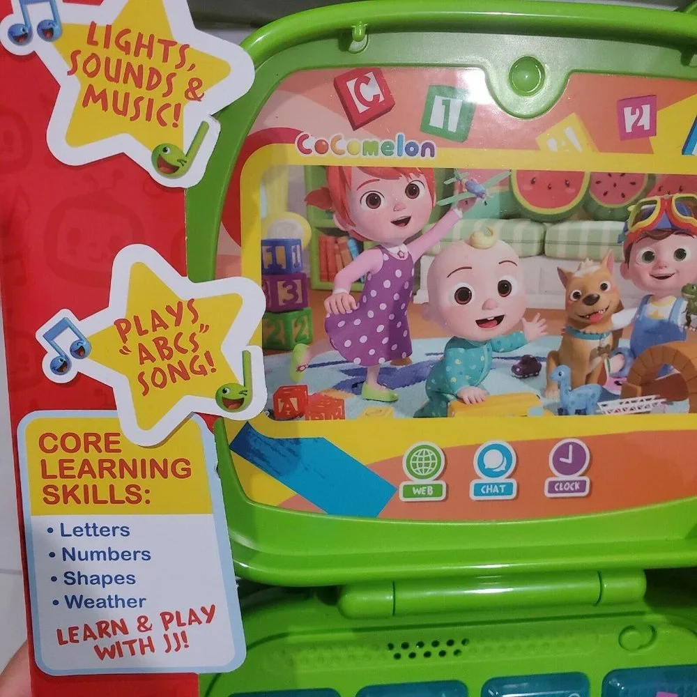 Cocomelon Laptop Toy Sing and Learn Kids Brand New Factory Sealed